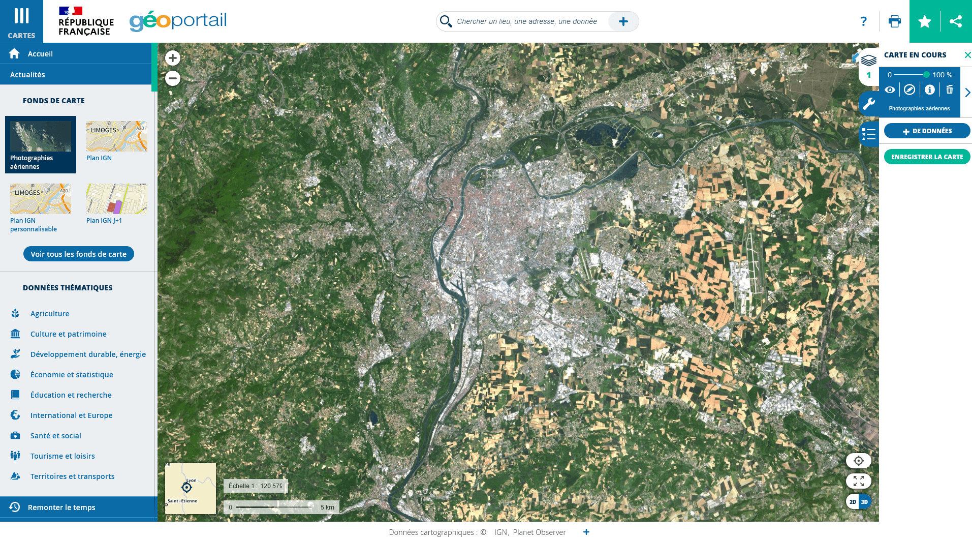 Satellite view