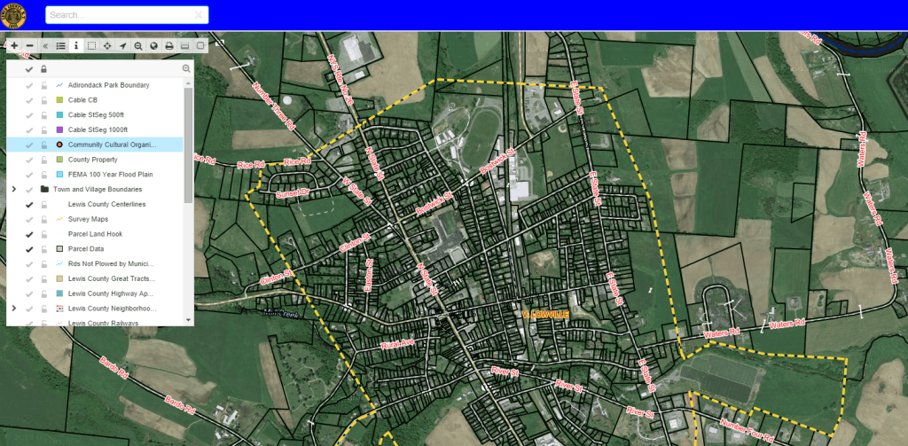 Satellite view