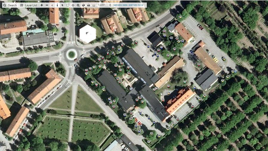 Satellite view