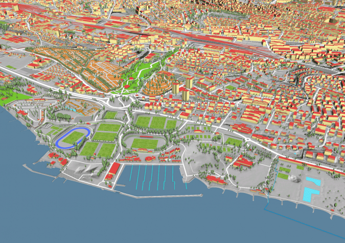 Satellite view