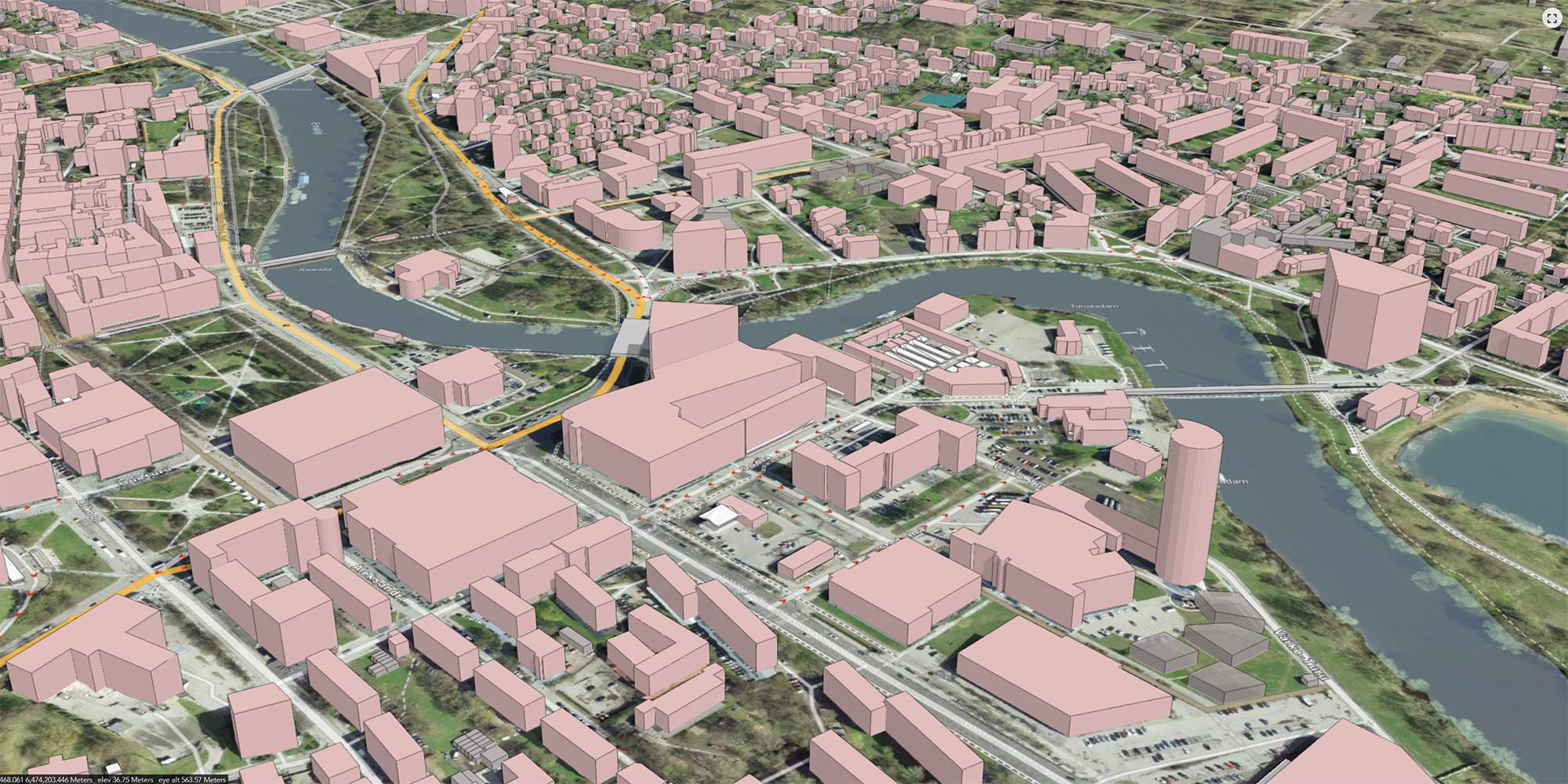 Satellite view